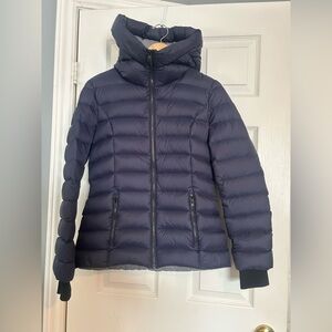 Soia & Kyo Navy Puffer Jacket